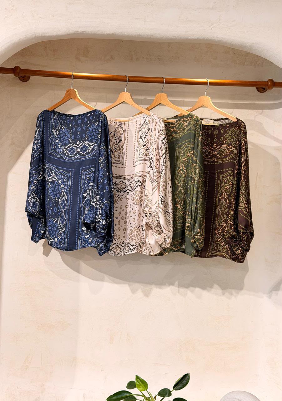Paisley Italian Blouse