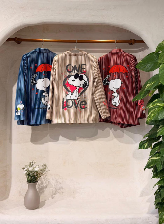 Snoopy Love Blazer
