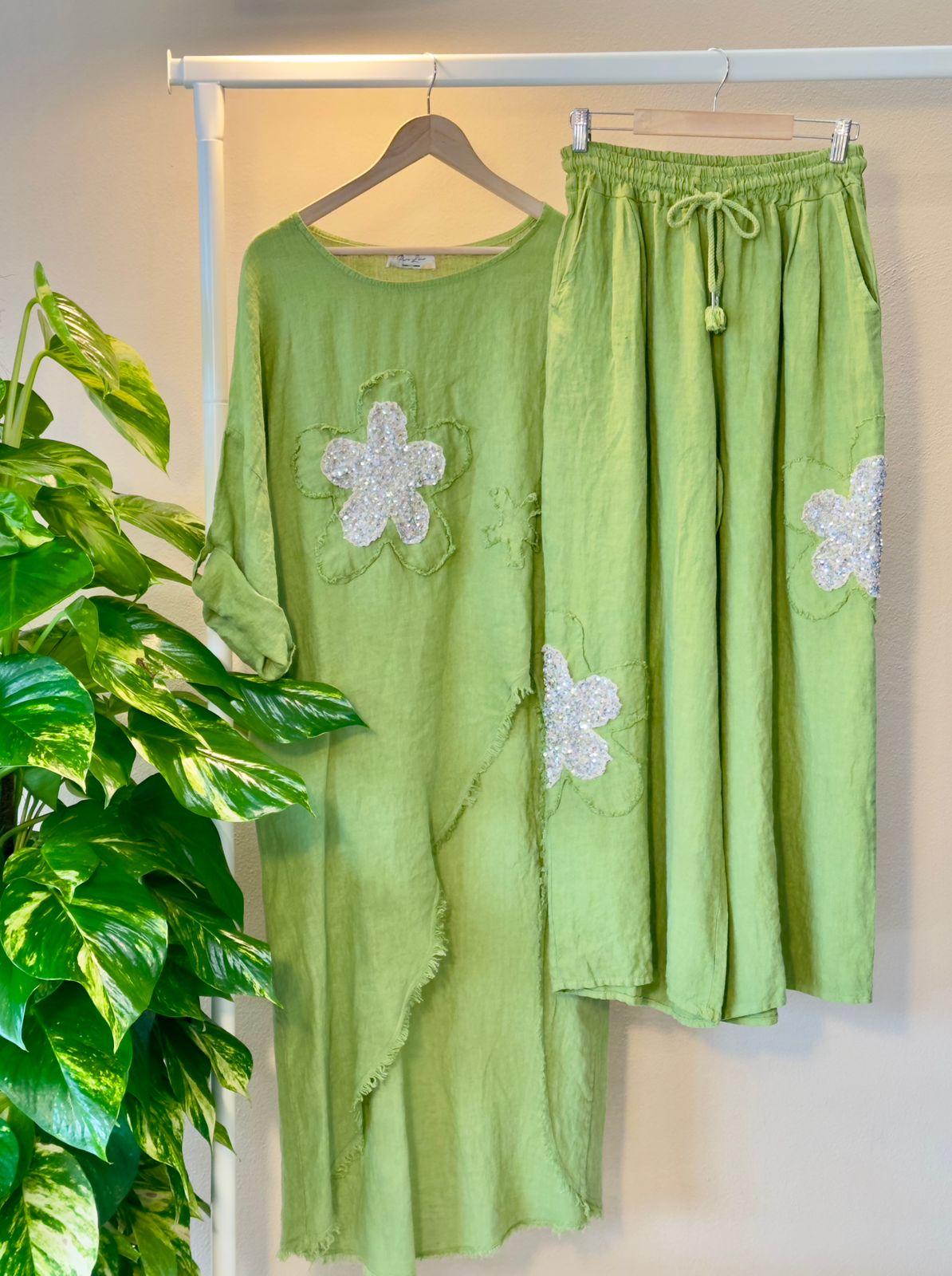 Fiore Lucido Pant Set
