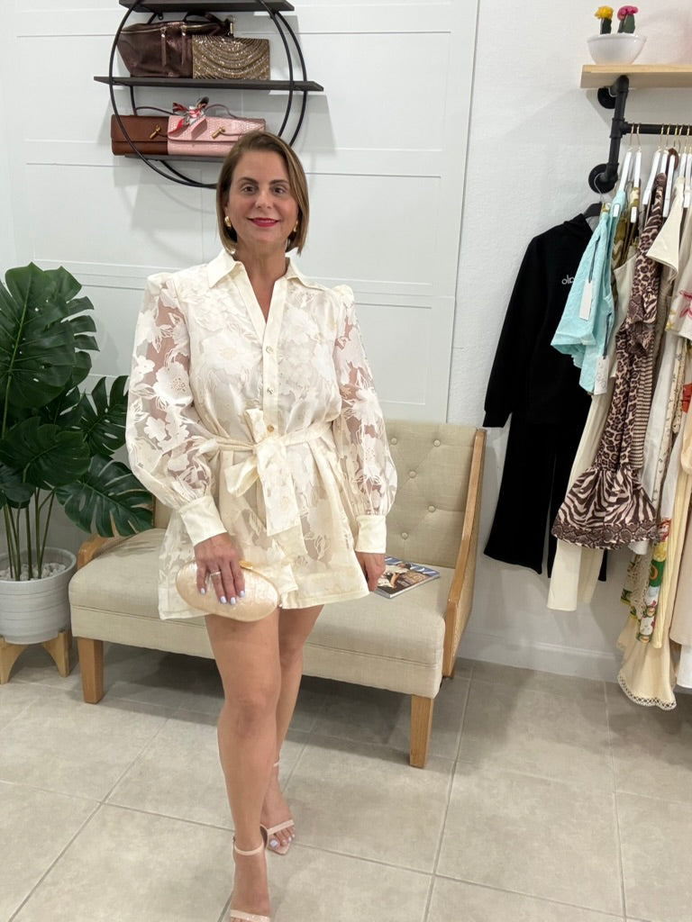 Alessia Lace Mini Dress