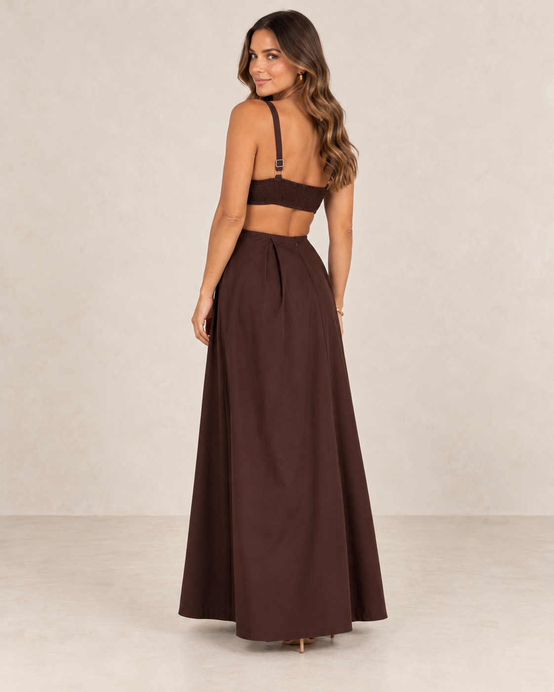 Janette Cutout Maxi Dress