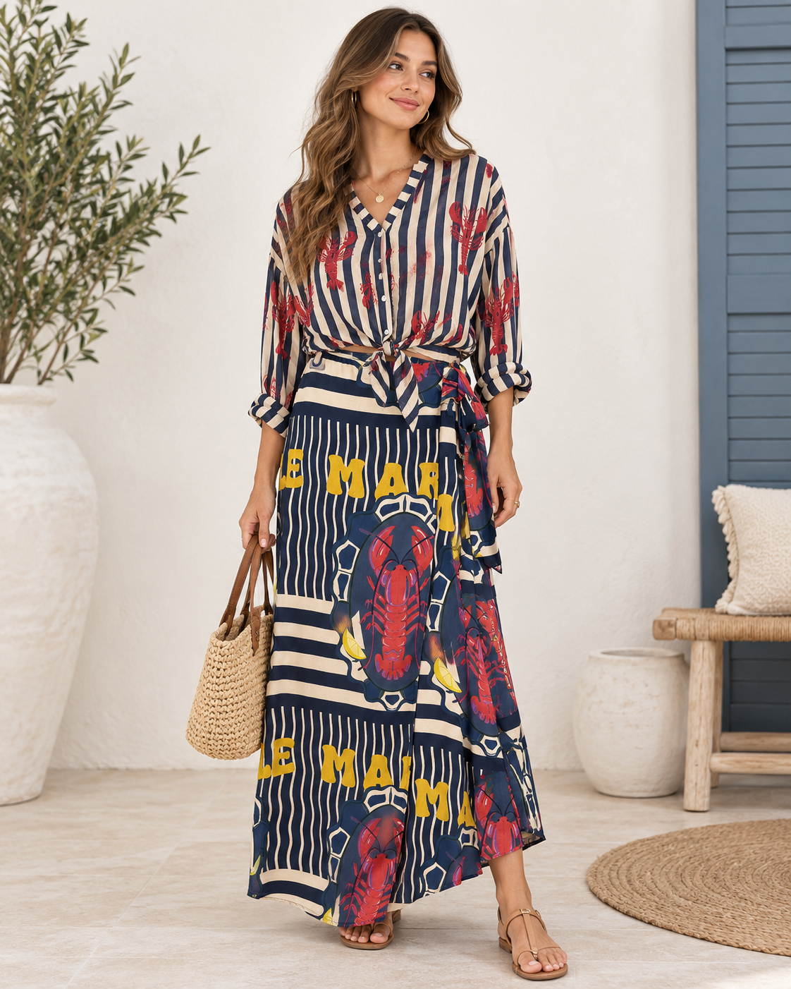 Wild Eden Maxi Skirt