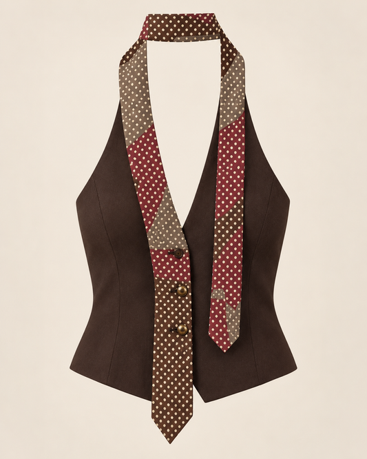 Mariela Halter Tie Top