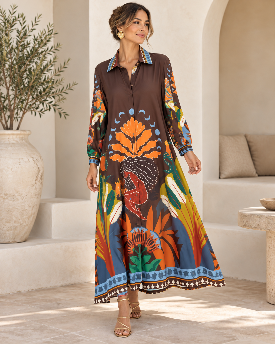 Bohemian Muse Maxi Dress