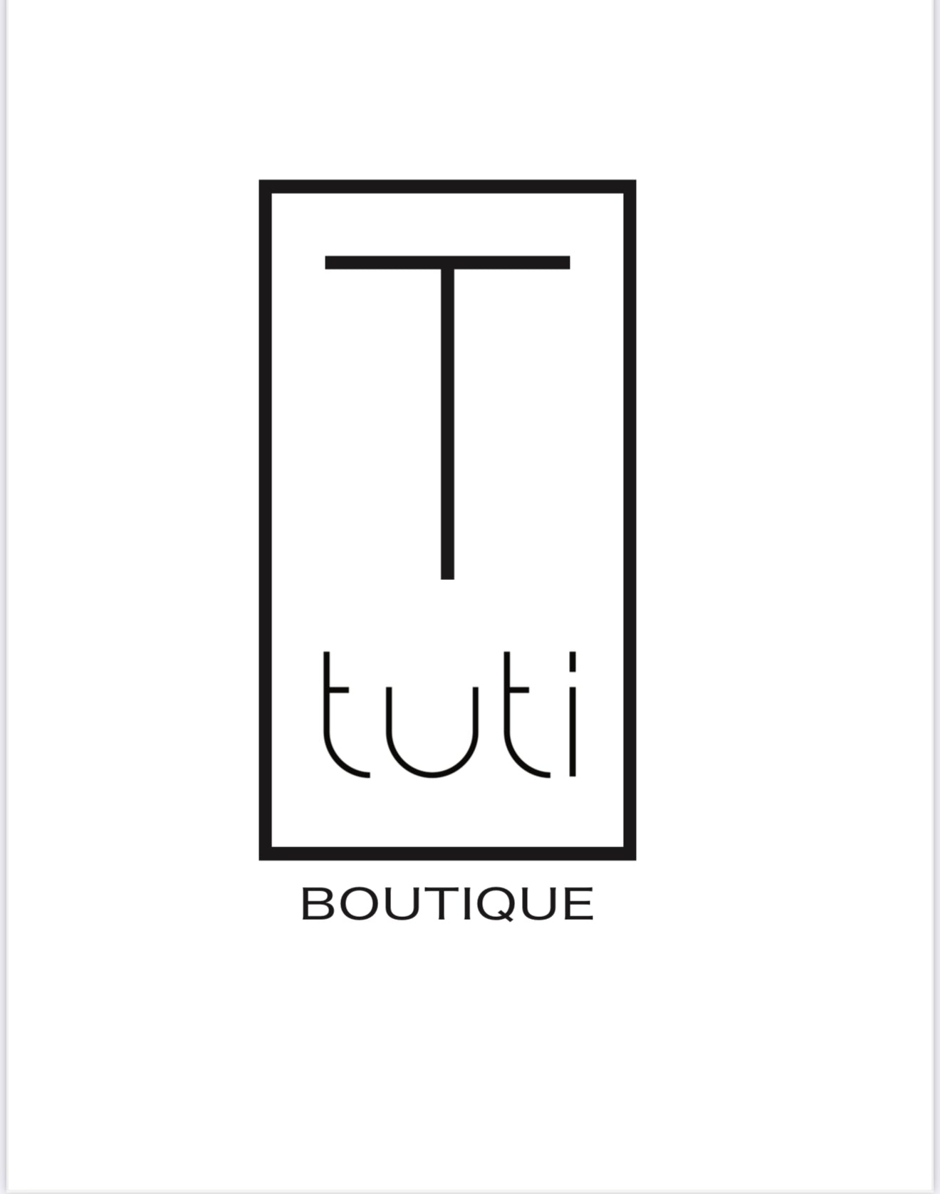 The Tuti Boutique Gift Card