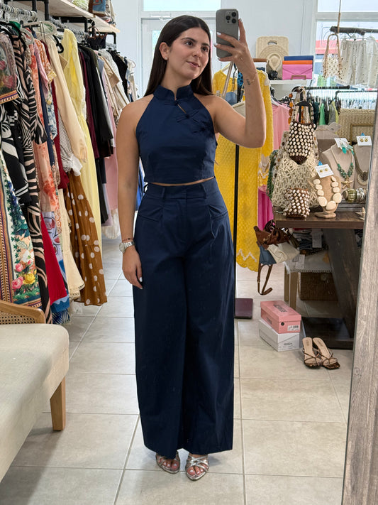 Saul Italian Pant Set