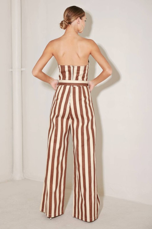 Golden Stripe Jumpsuit
