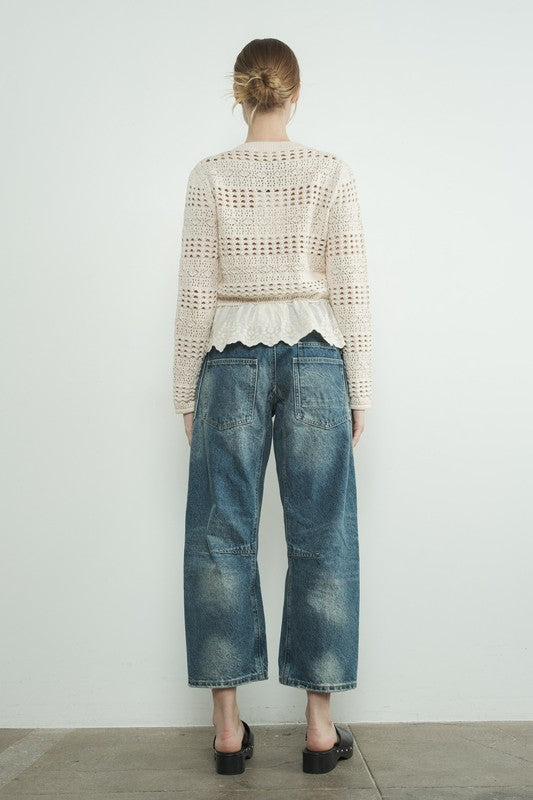 Paige Barrel Jeans