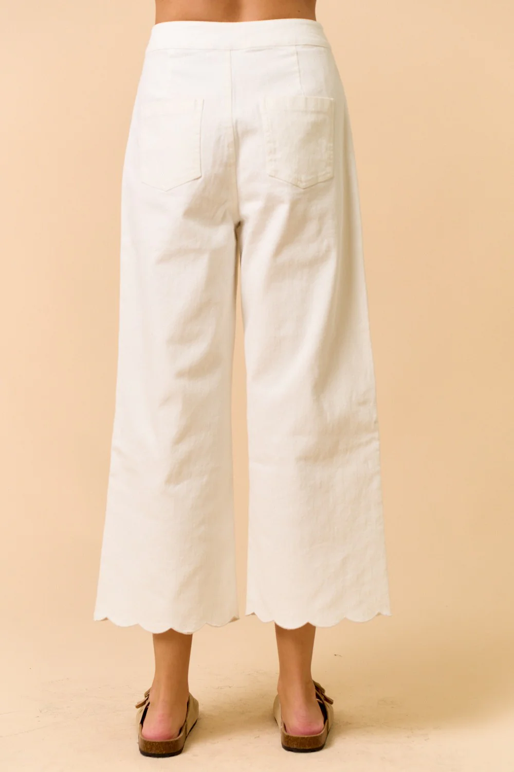 Ericka White Denim Pants