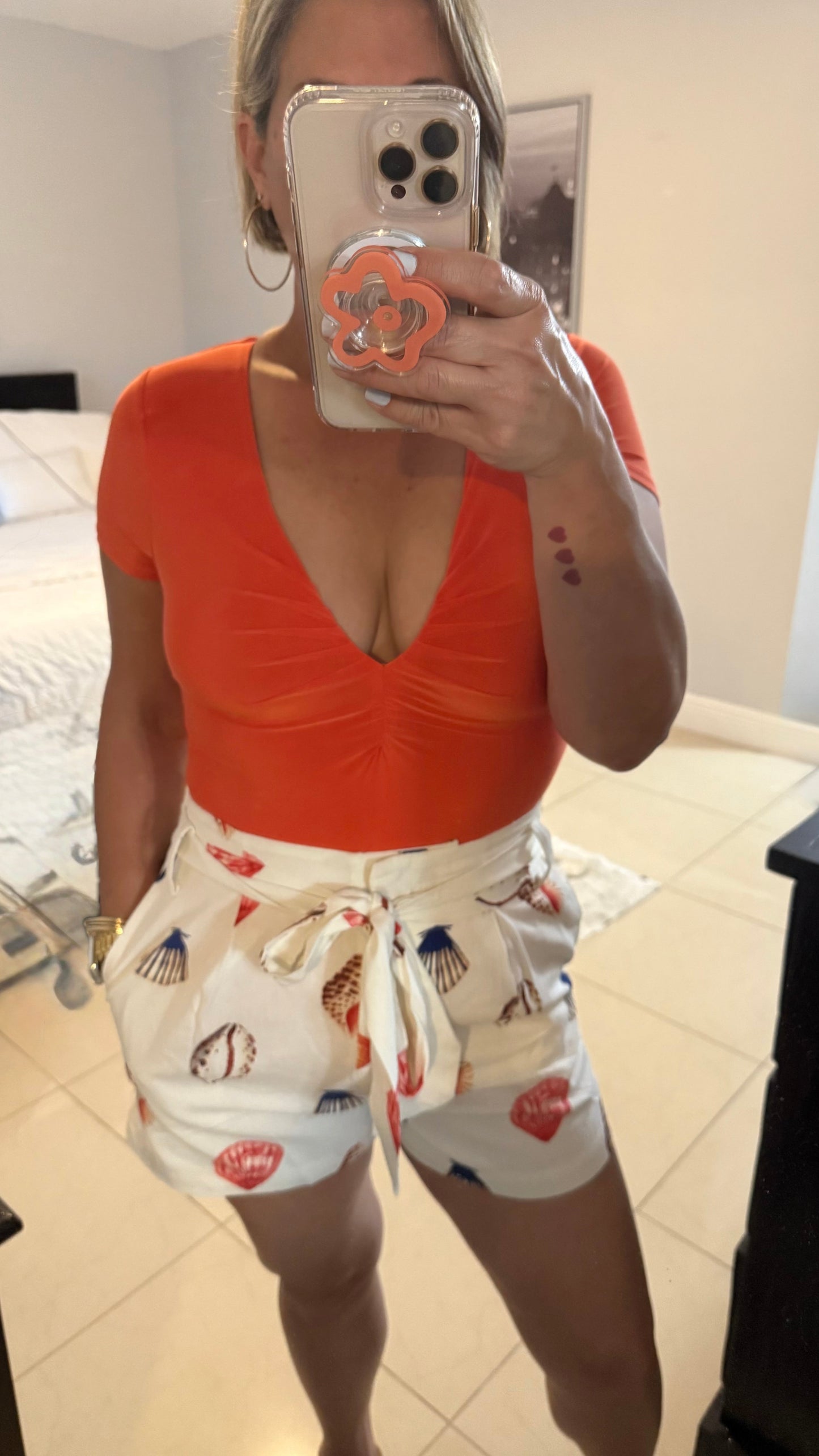 Kara Shells Bermuda Shorts