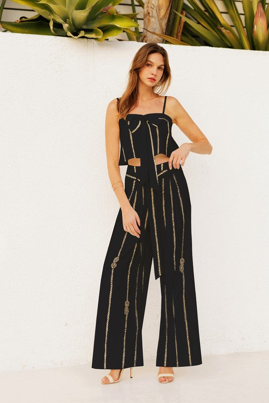 Bowie Rope Pant Set