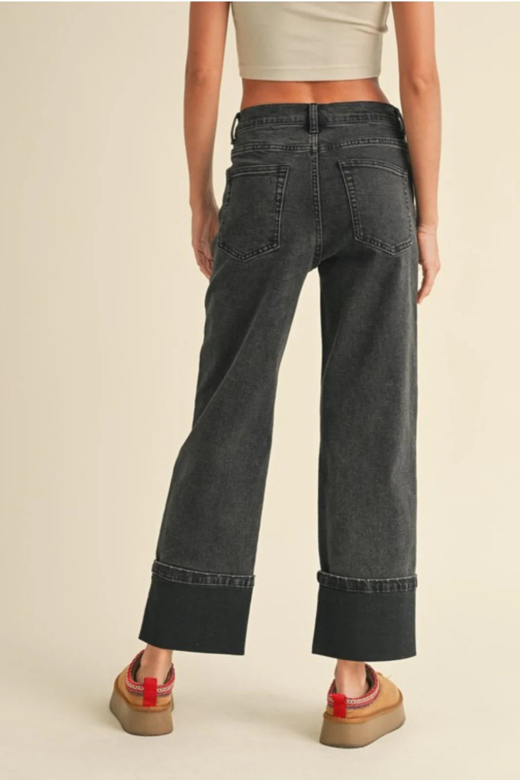 Toledo Cuffed Denim Pants