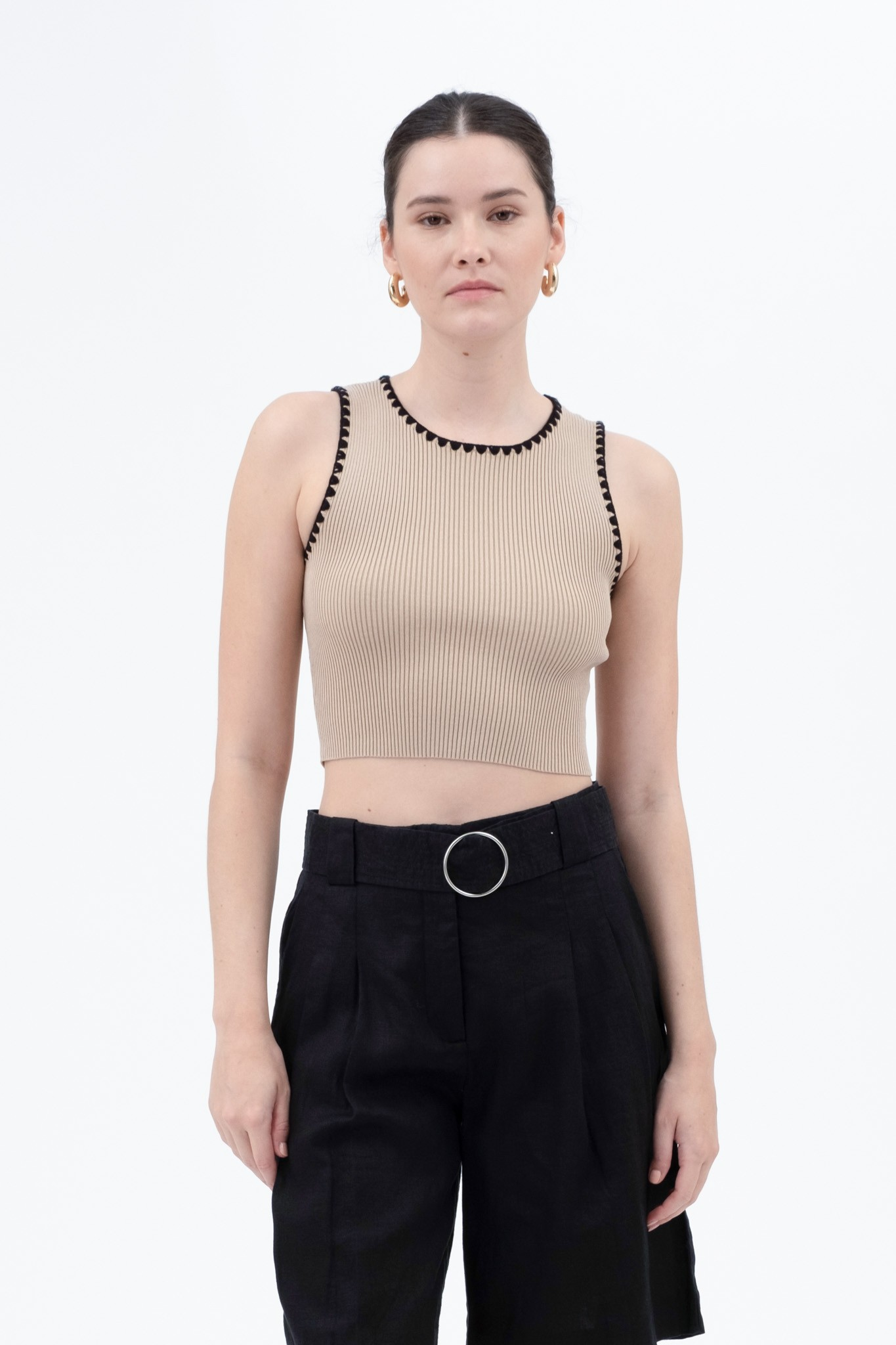 Tully Top Beige