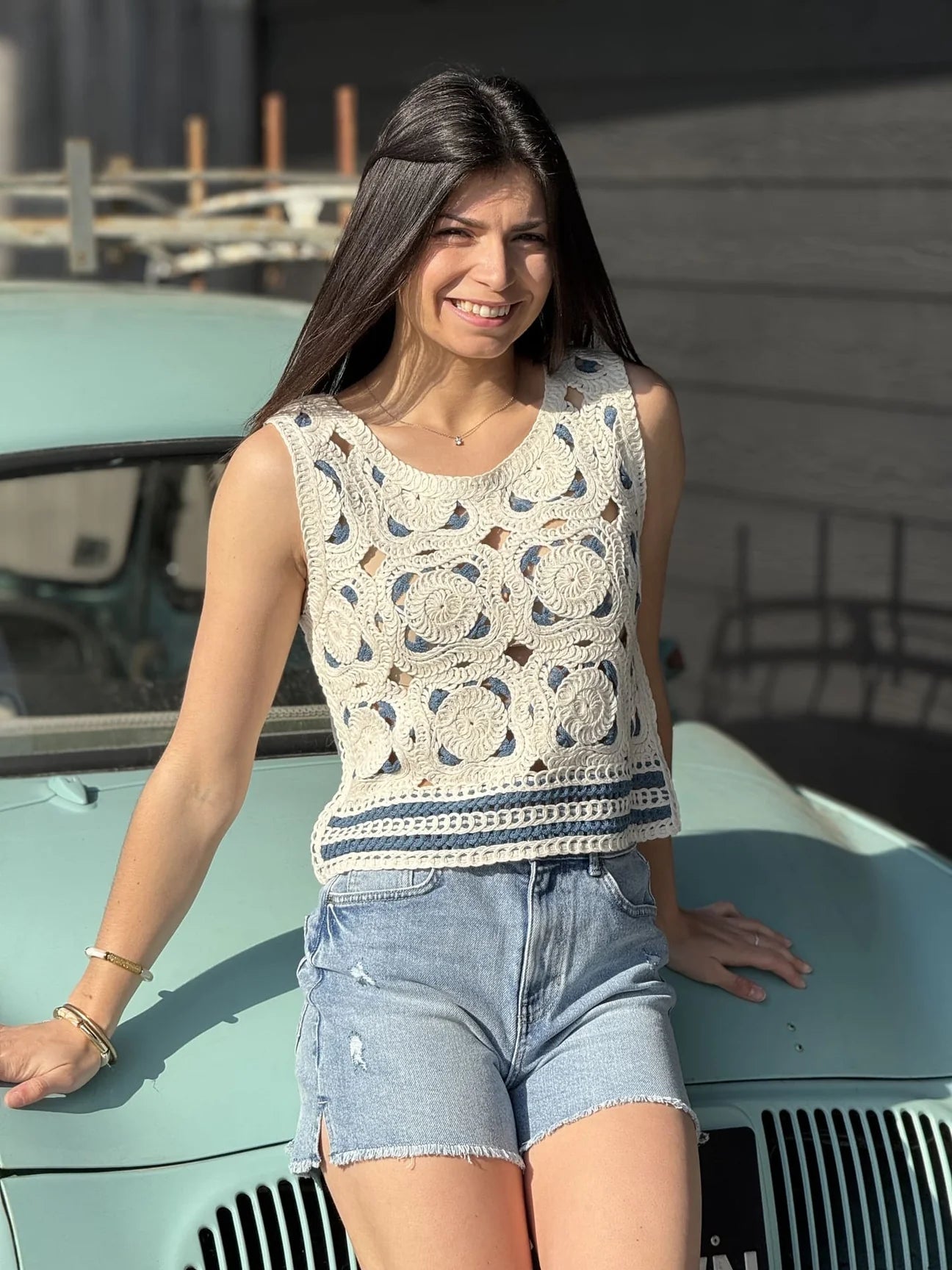 Palermo Crochet Tank