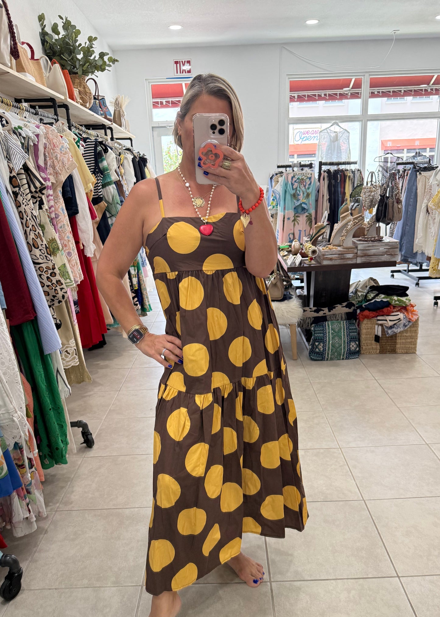 Chiara Polka Dot Dress