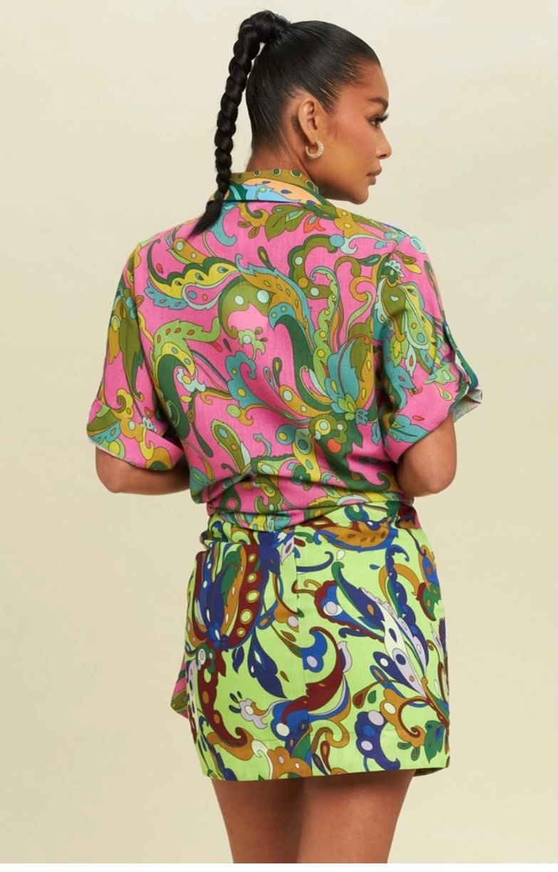Virginia Short Skirt Set