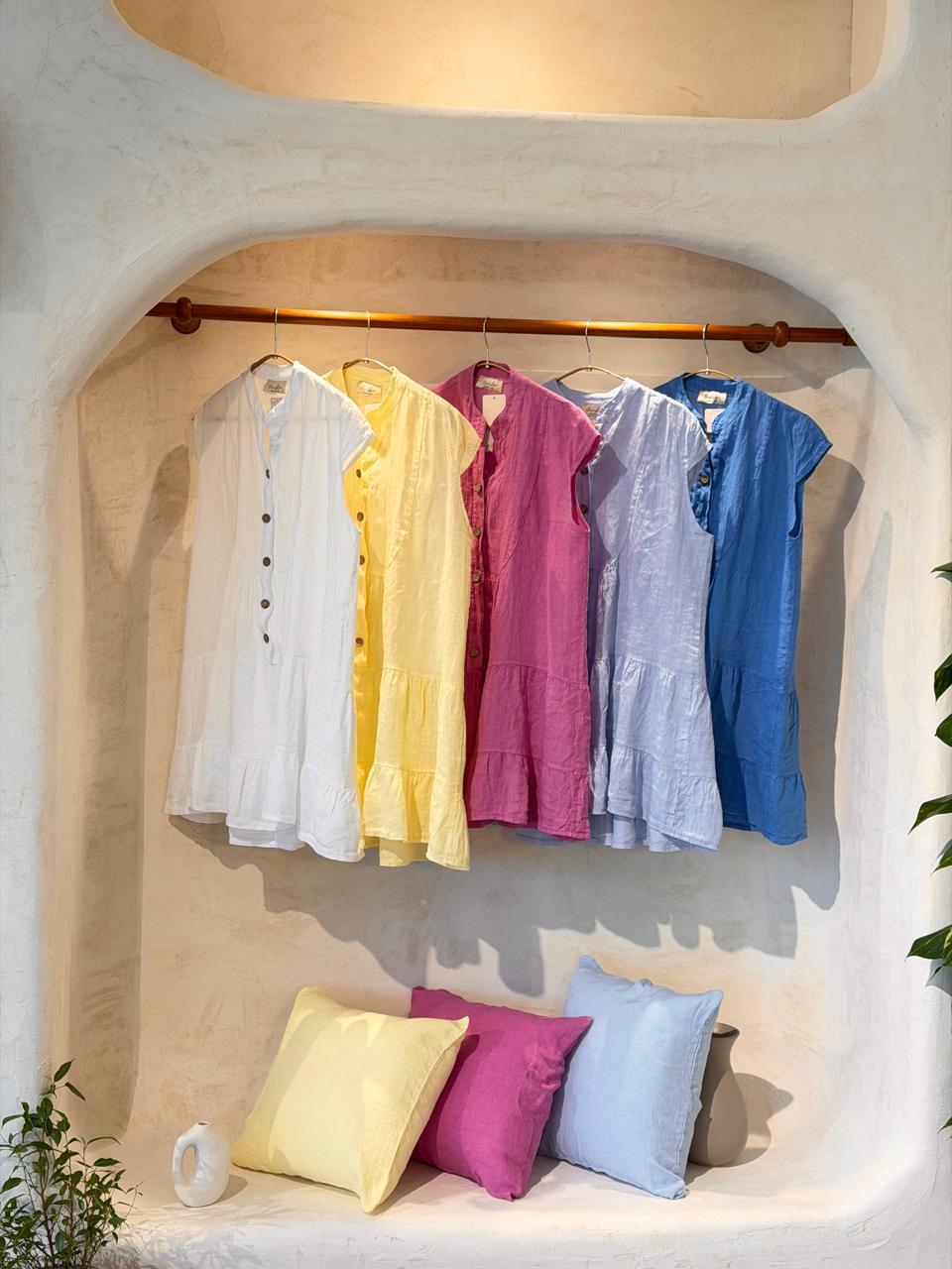 Manuela Linen Dress