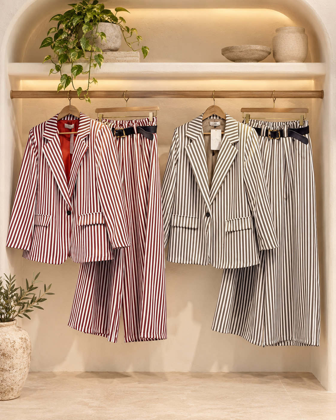 Giulietta Pinstripe Set