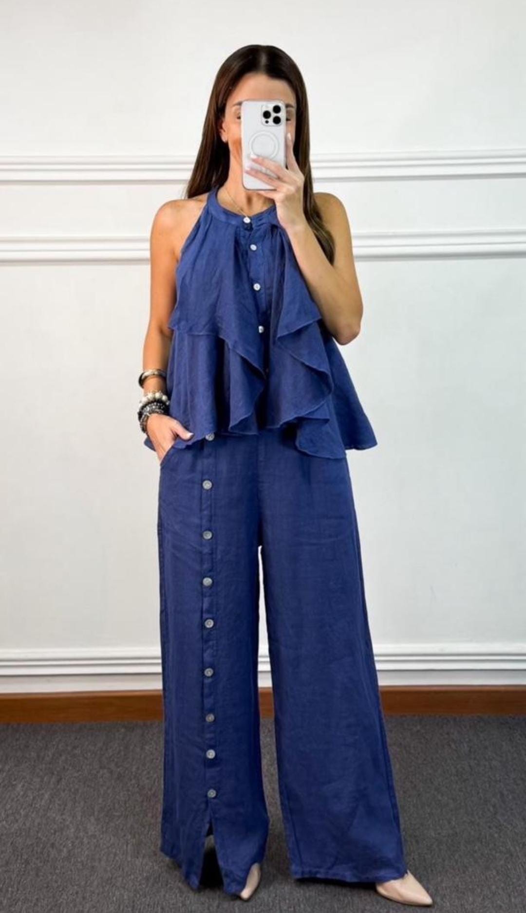 Volo Italian Linen Top