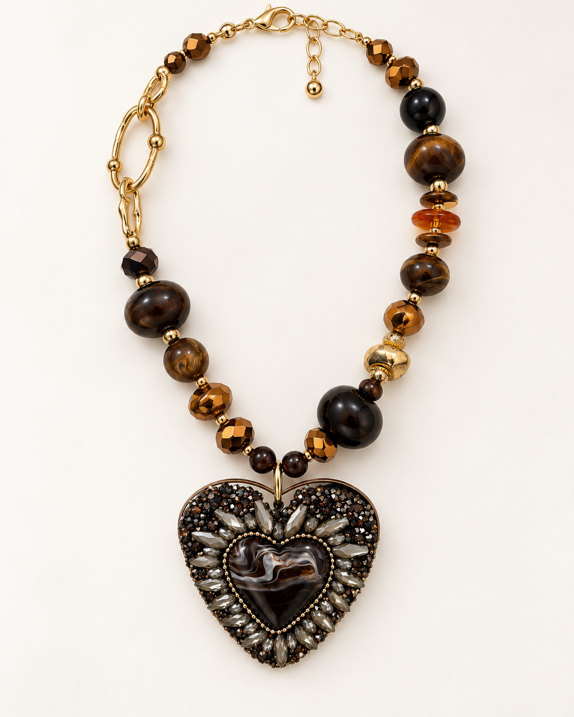 Amore Luxe Heart Necklace