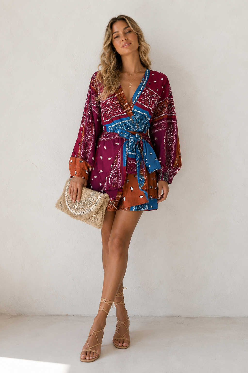 Bandana Mini Skirt Set