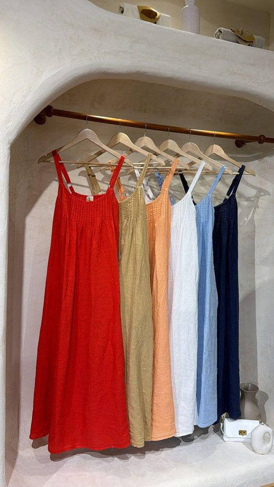 Paraiso Linen Dress