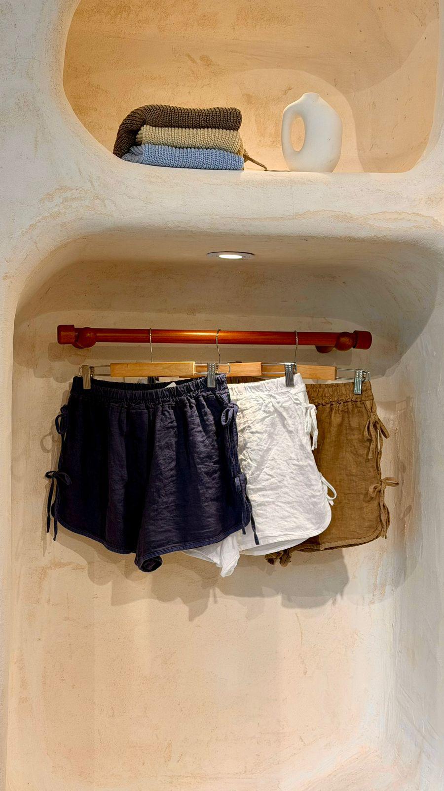 Piccolo Linen Short Set