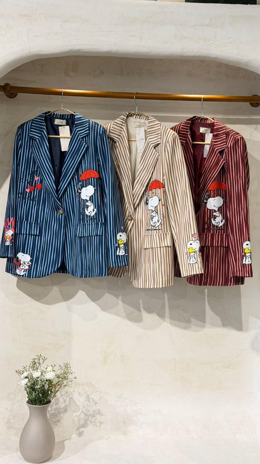 Snoopy Love Blazer