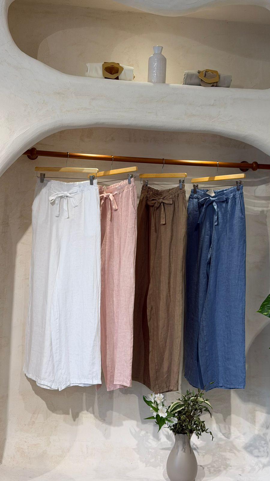 Fabiana Linen Pant Set