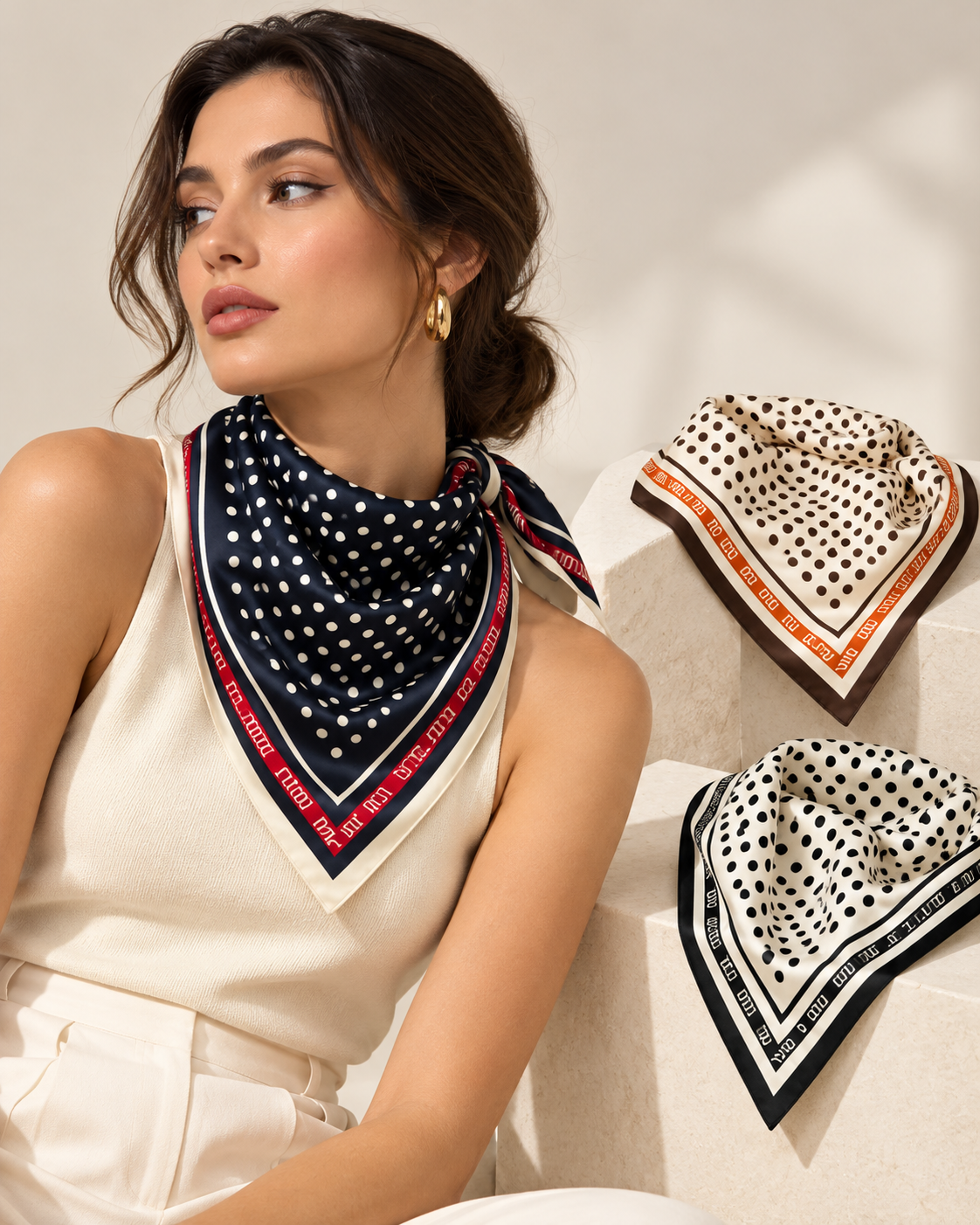 Miuccia Triangle Scarf