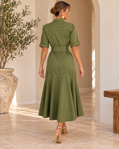 Savannah Utility Maxi Dress