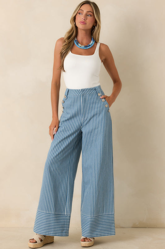 Pinstripe Pants
