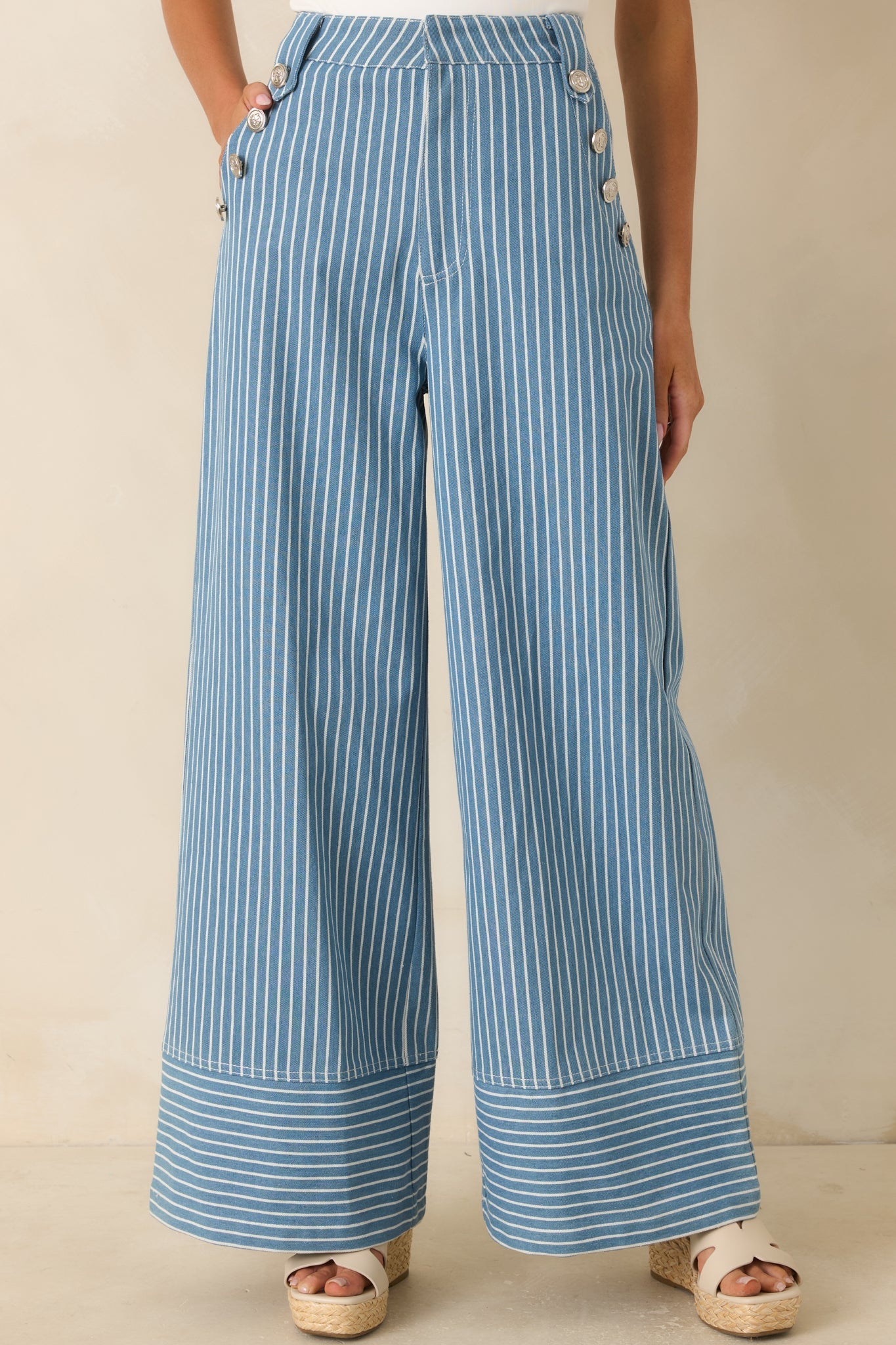Pinstripe Pants