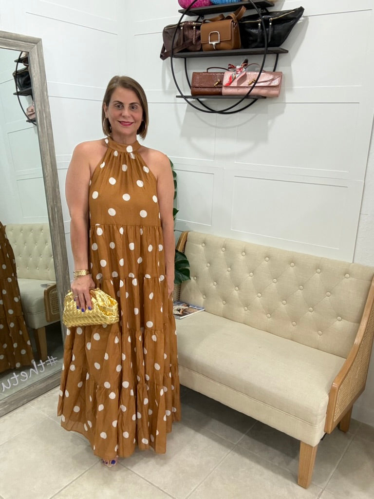 Honey Polka Dress