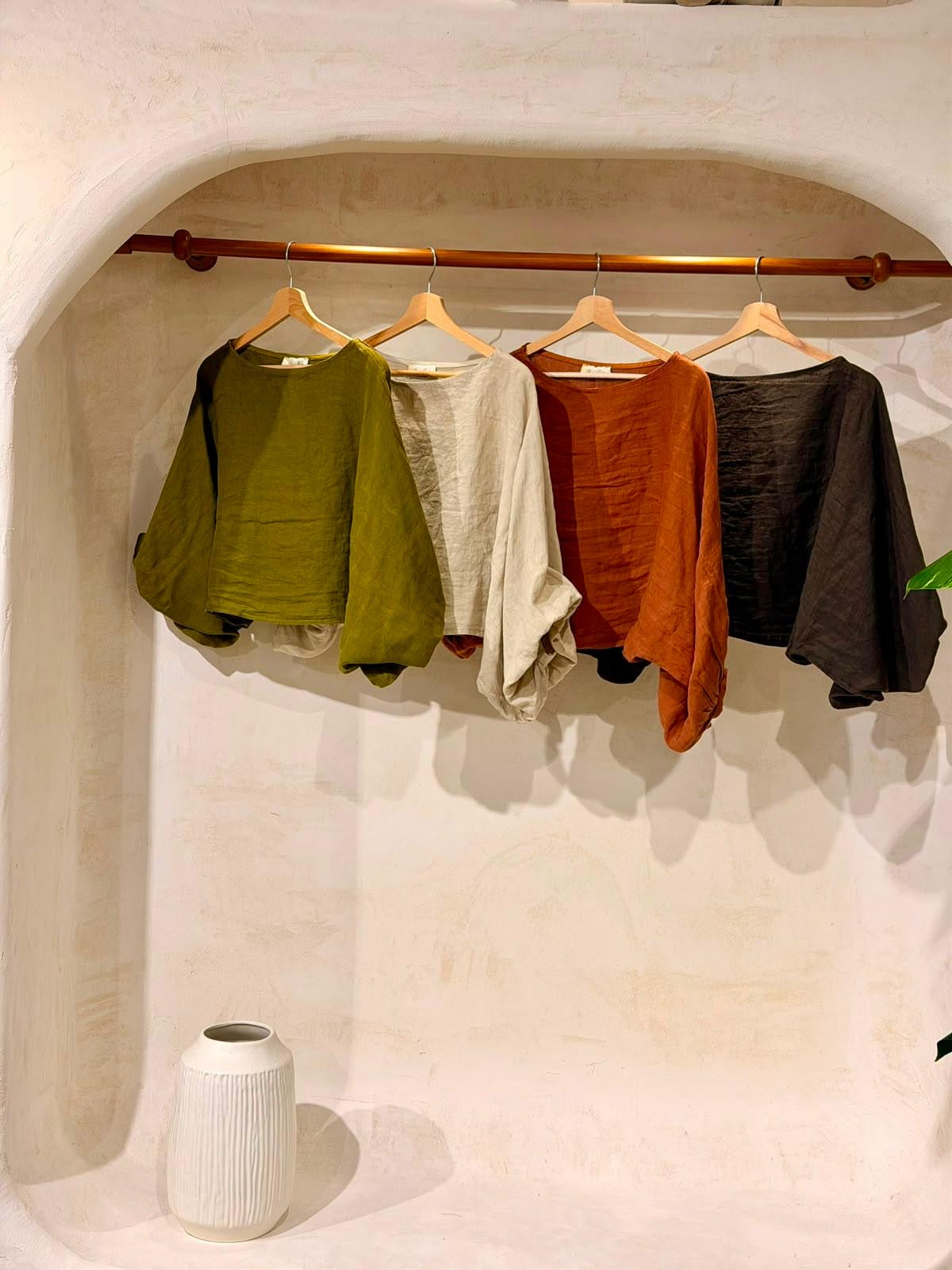 Bombe Linen Blouse