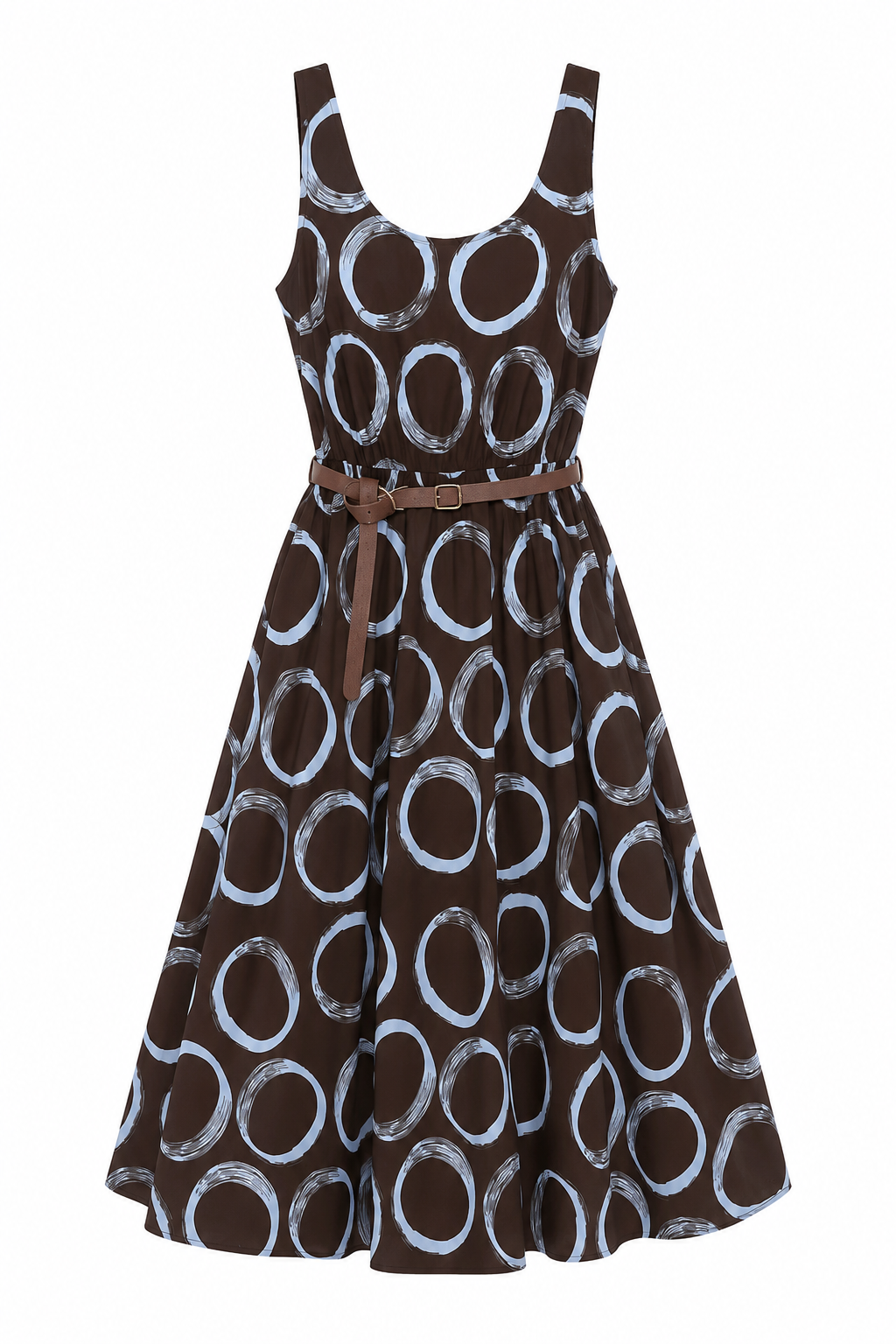 Miraia Print Maxi Dress