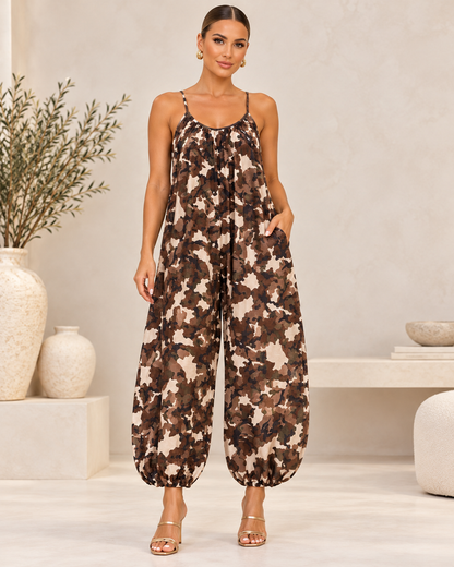 Italian Camo Jumpsuit