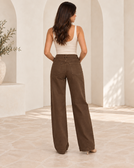 Espresso Wide Leg Pant