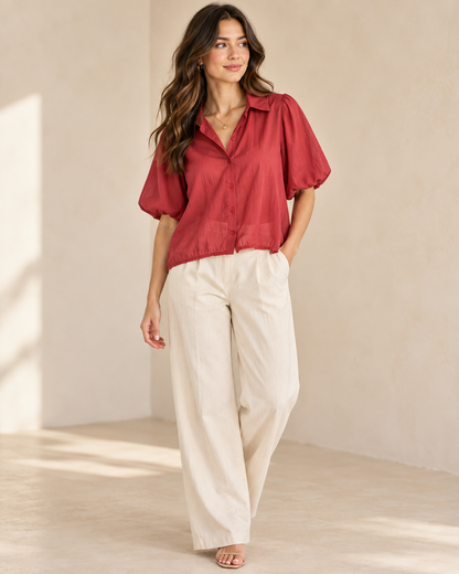 Berry Blouse