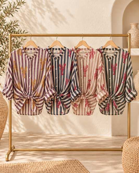 Tencel Lobster Blouse