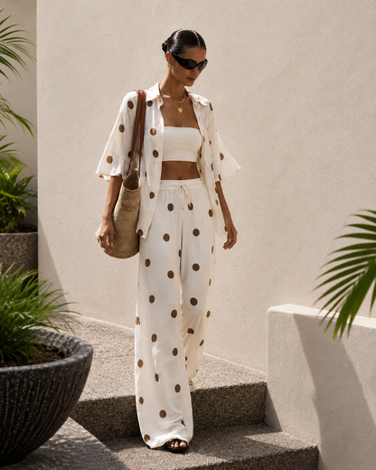 Carlotta Satin Pant Set