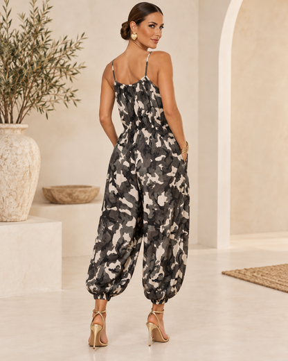 Italian Camo Jumpsuit