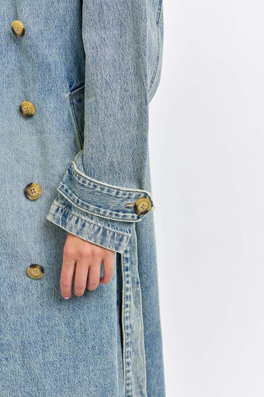 Samantha Oversized Denim Jacket