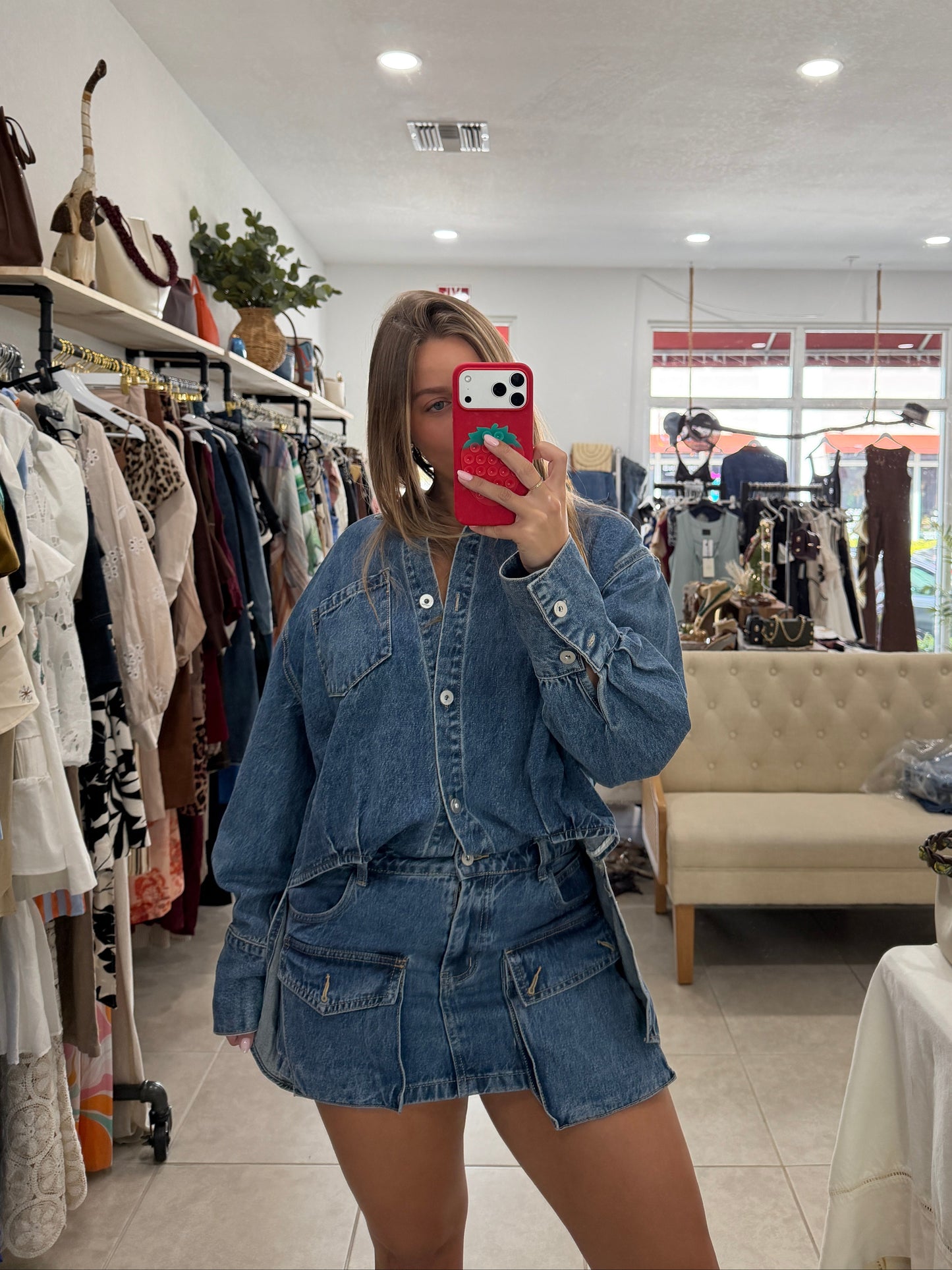 Lian Denim Dress