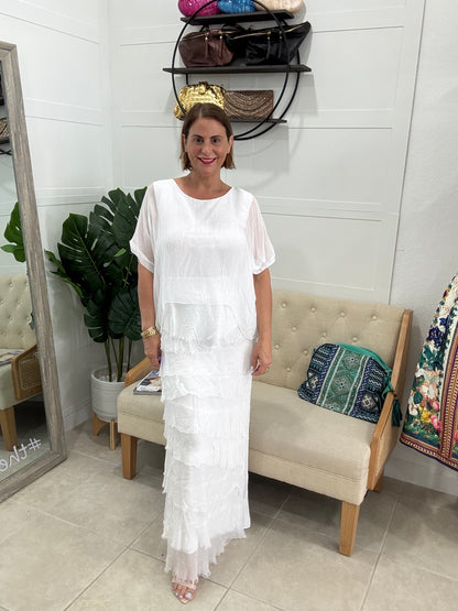 Silk Flow Skirt Set