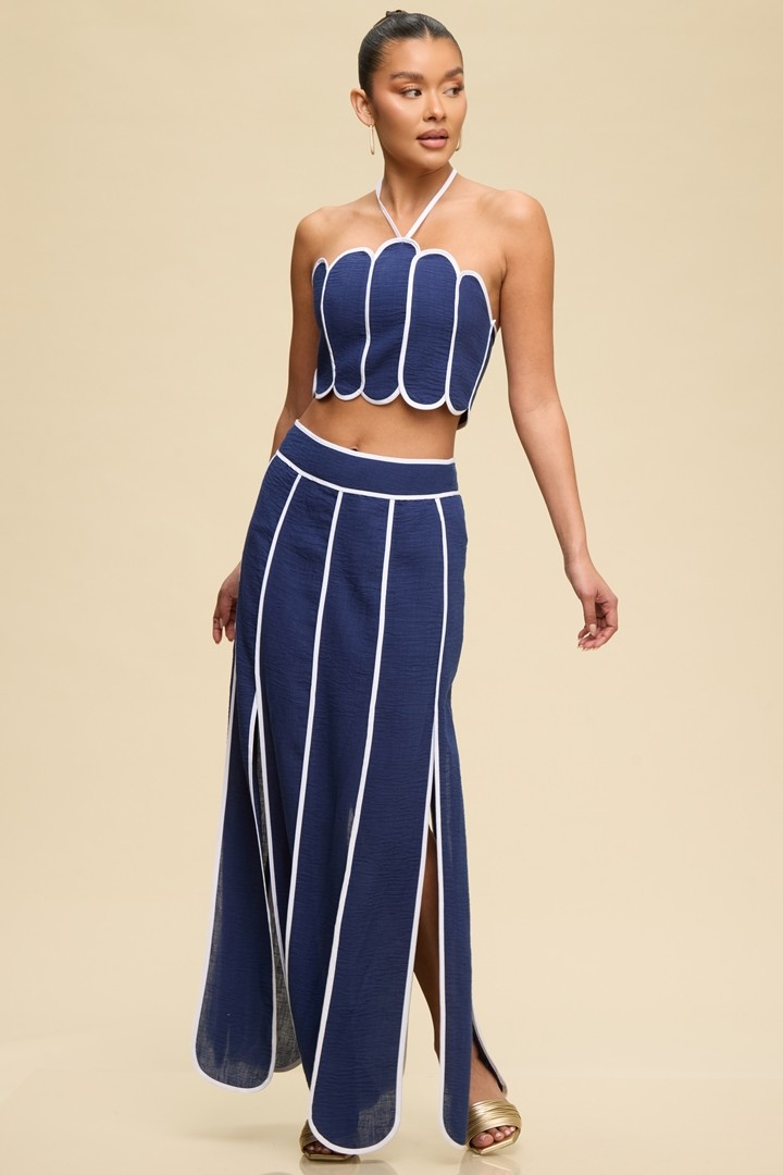 Coastal Nights Skirt Set