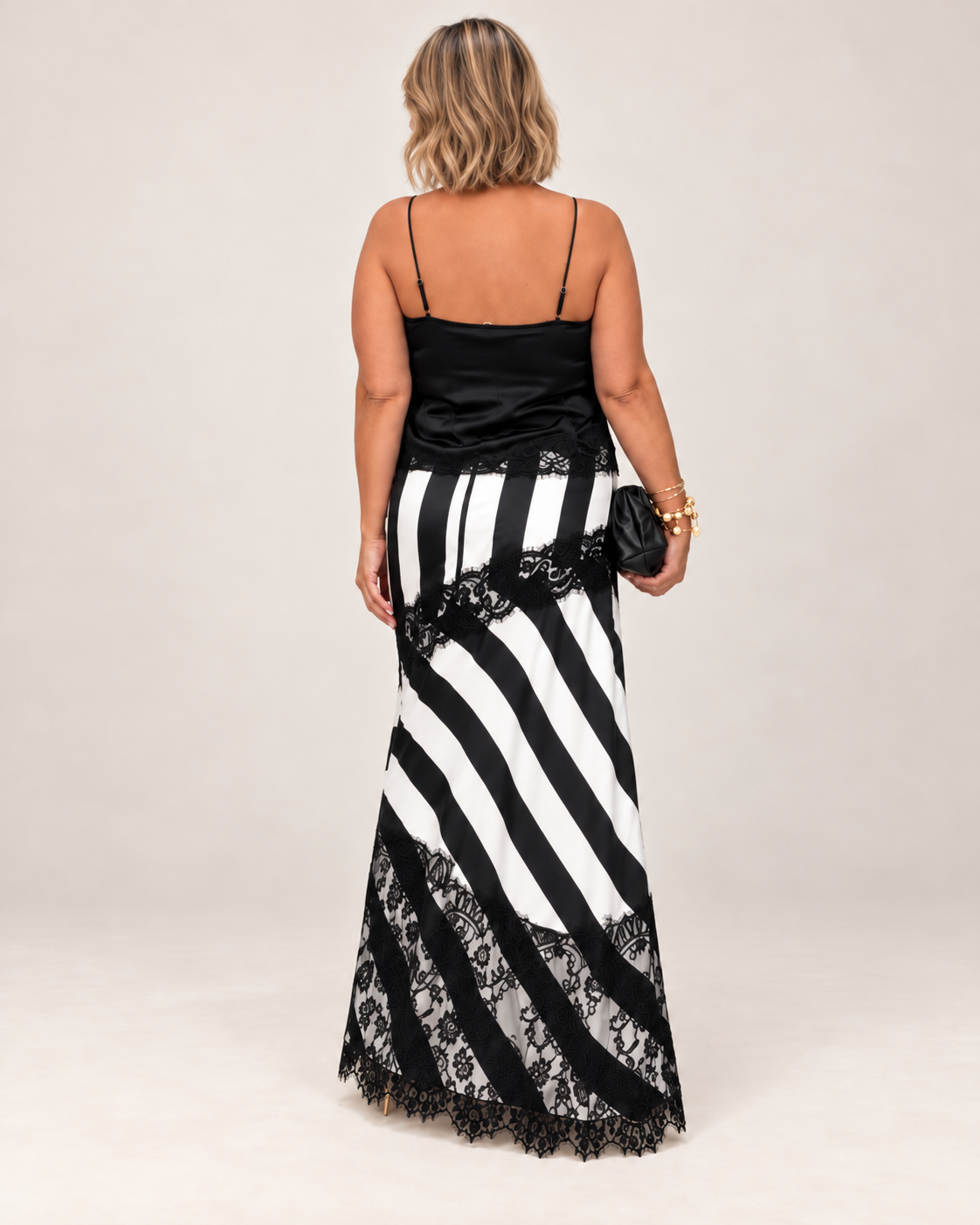 Alessia Lace Skirt Set