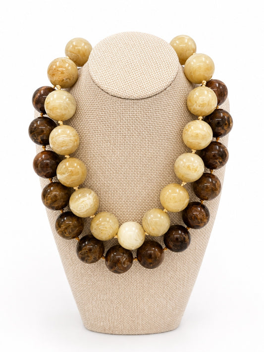 Savannah Maxi Beaded Necklace