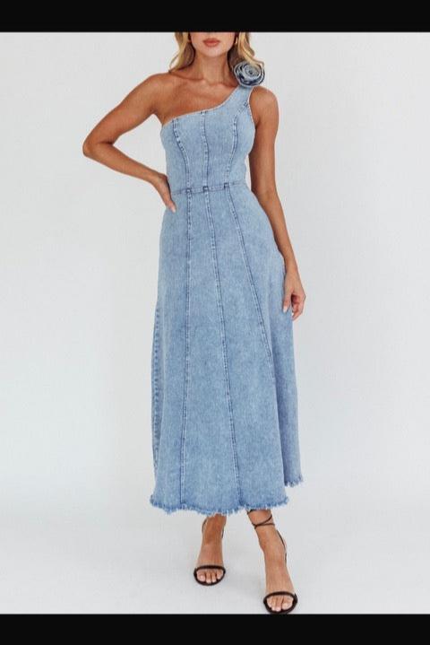 Luna Denim Dress