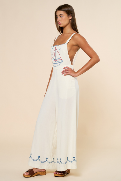 Nautical Boat Jumpsuit
